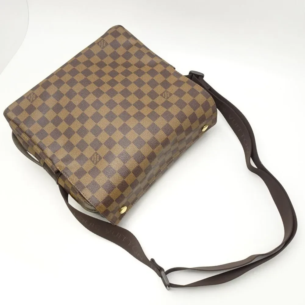 Louis Vuitton Damier Naviglio Ebene Diagonal Shoulder Bag
